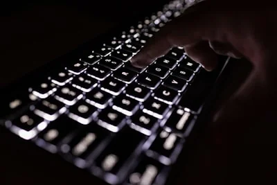 computer keyboard typing