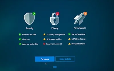 Cyber security protection