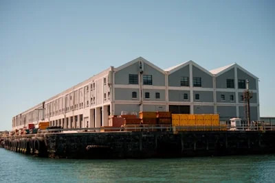 Global logistics warehouse